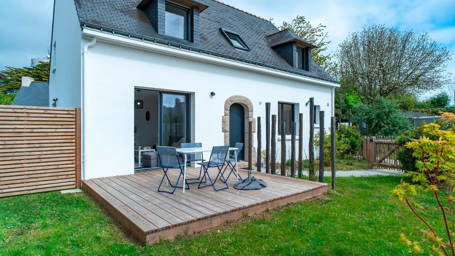 Le Bas Du Nelud - Appt Dans Maison Avec Jacuzzi Locmariaquer 0*,  Francie